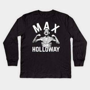 Max Holloway Kids Long Sleeve T-Shirt